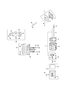 Kohler Cv730-3134 Head, Valve And Breather Diagram and Parts List for Z-FORCES60-KH 53AH5FJD050-25HP Cub Cadet Lawn Tractor